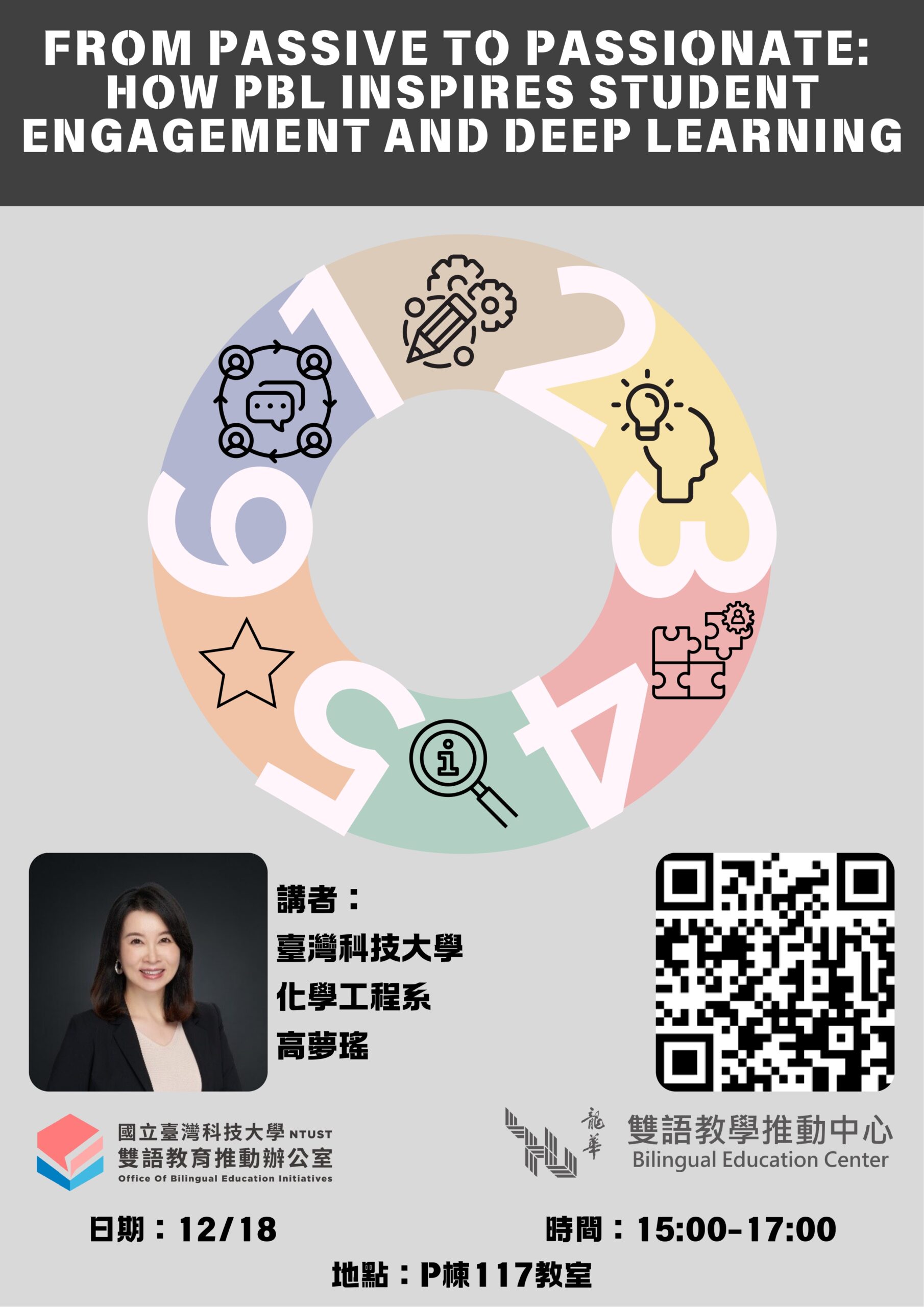 Featured image for “【校外工作坊】龍華科技大學「From Passive to Passionate：How PBL Inspires Student Engagement and Deep Learning」”