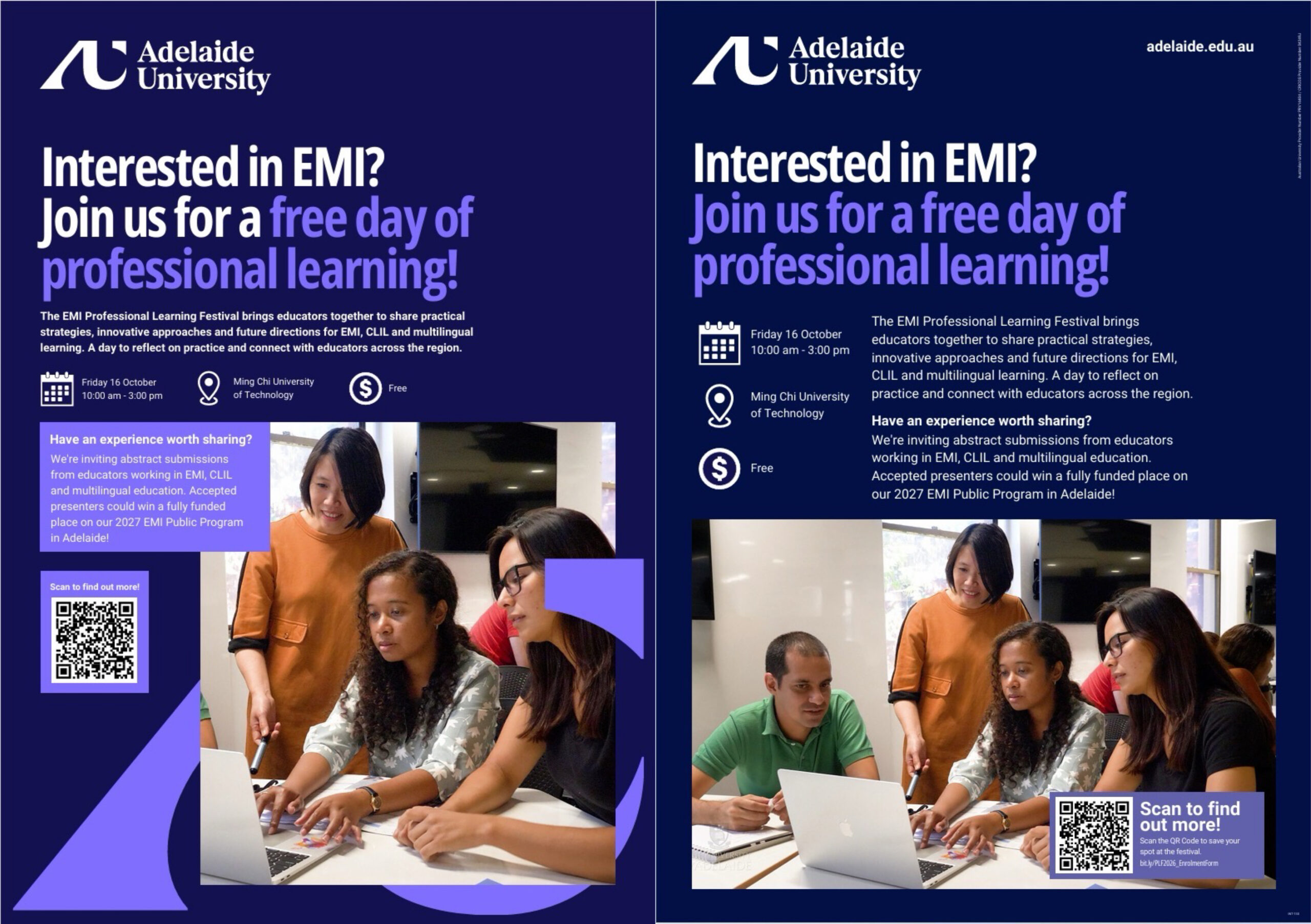 Featured image for “【校外EMI工作坊】明志科技大學「EMI Professional Learning Festival」”